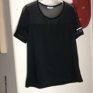 DKNY Top with mesh